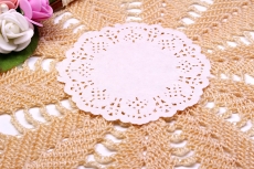 Papier Doilies creme (50 Stck)