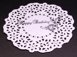 Papier Doilies weiss (50 Stck)